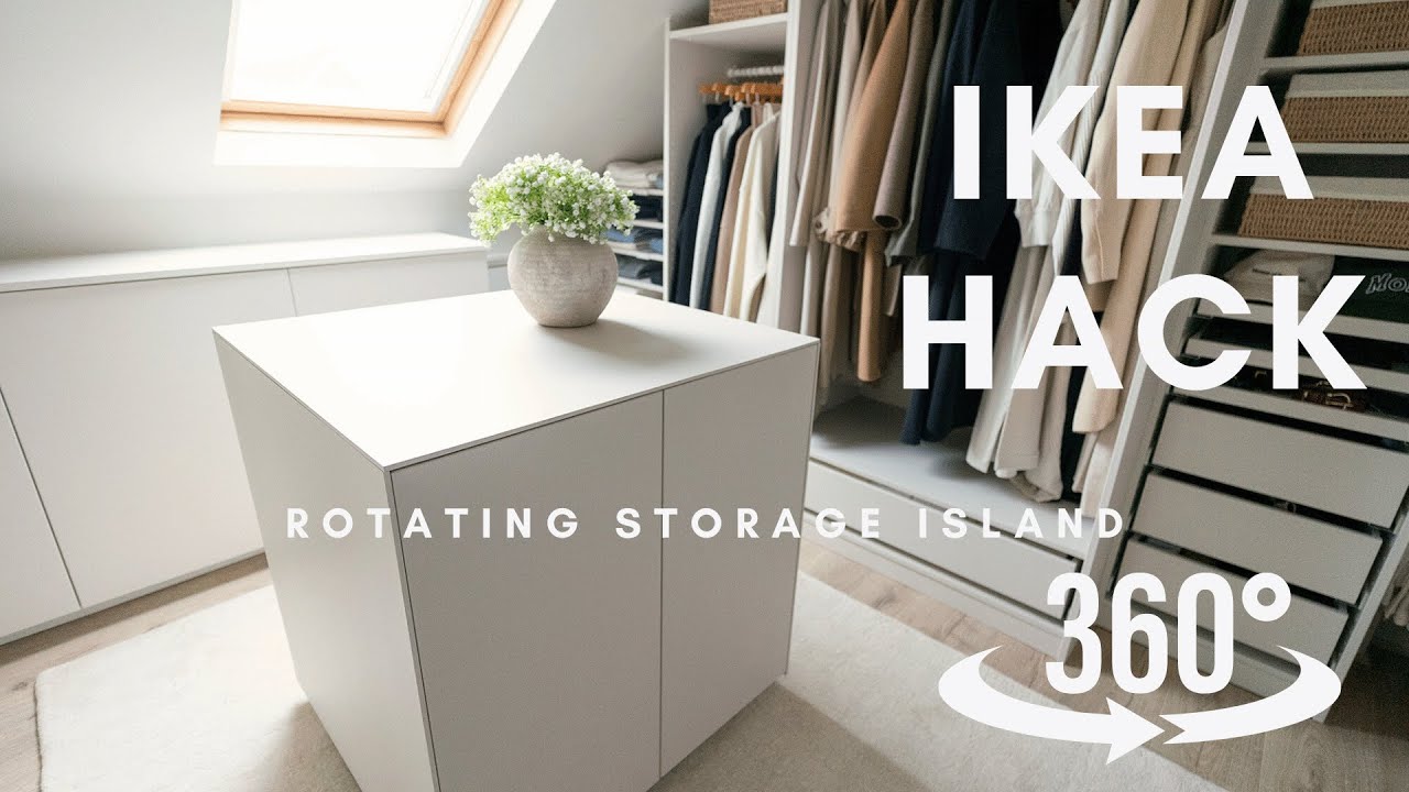 IKEA HACK | Вращающийся остров для хранения