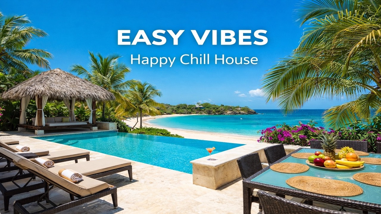 Happy Chill House ☀️ Easy Vibes Music Mix with a sunny mood