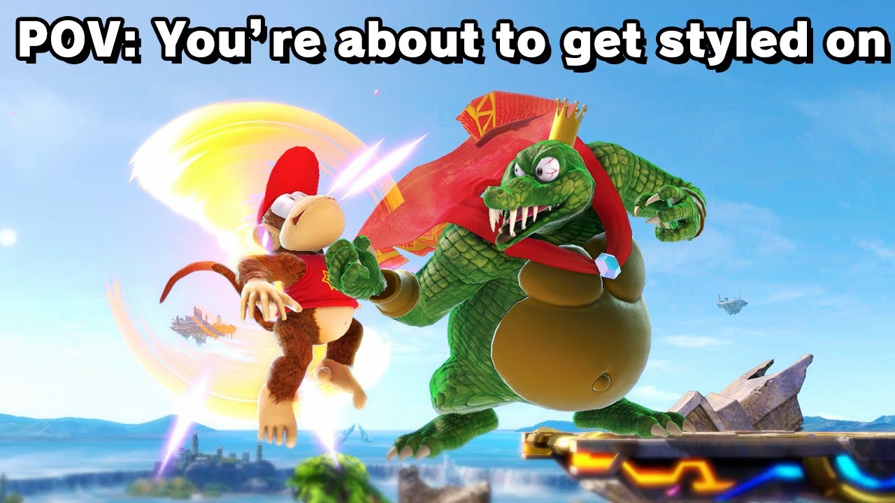 most insane smash bros custom combos