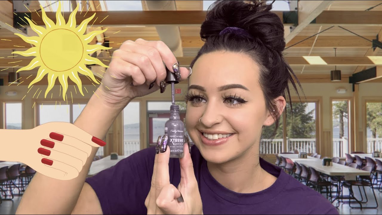 [ASMR] Camp Counselor Does Your Morning Manicure RP ☀️💅🏼