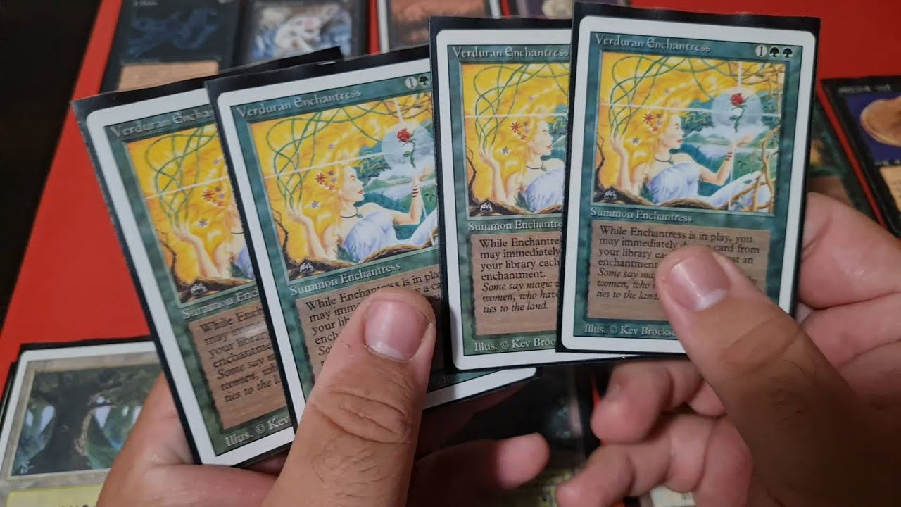Old School Magic 93/94 -BG Evil Enchantress Deck Tech + Gameplay