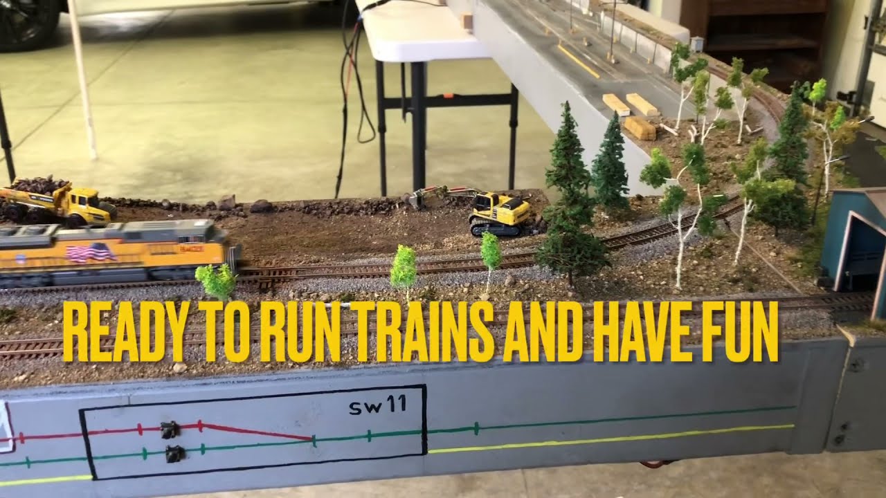 Model Train Modular Layout (part 2)