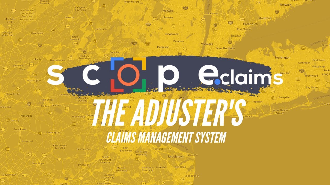 Scope.claims Overview - Claim Management Tool for Insurance Adjusters