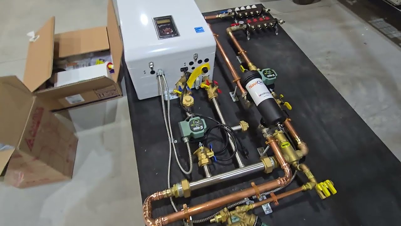 Готовая система радиаторного отопления Navien NHB-H