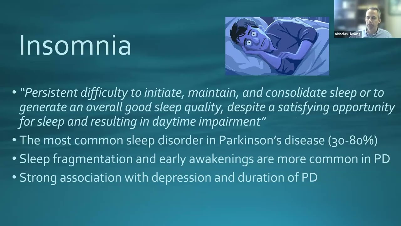 Virtual Support Group December 2025: Sleep Medicine for Parkinson's