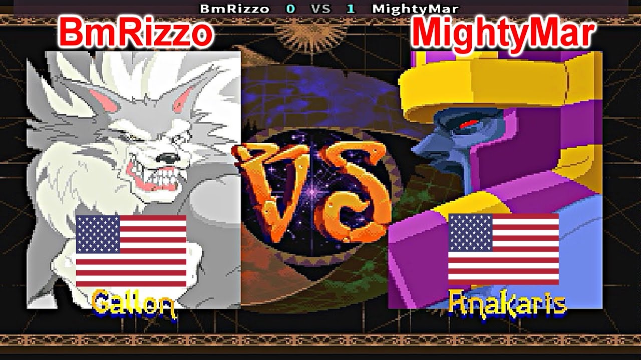 Vampire Savior: The Lord of Vampire - BmRizzo vs MightyMar