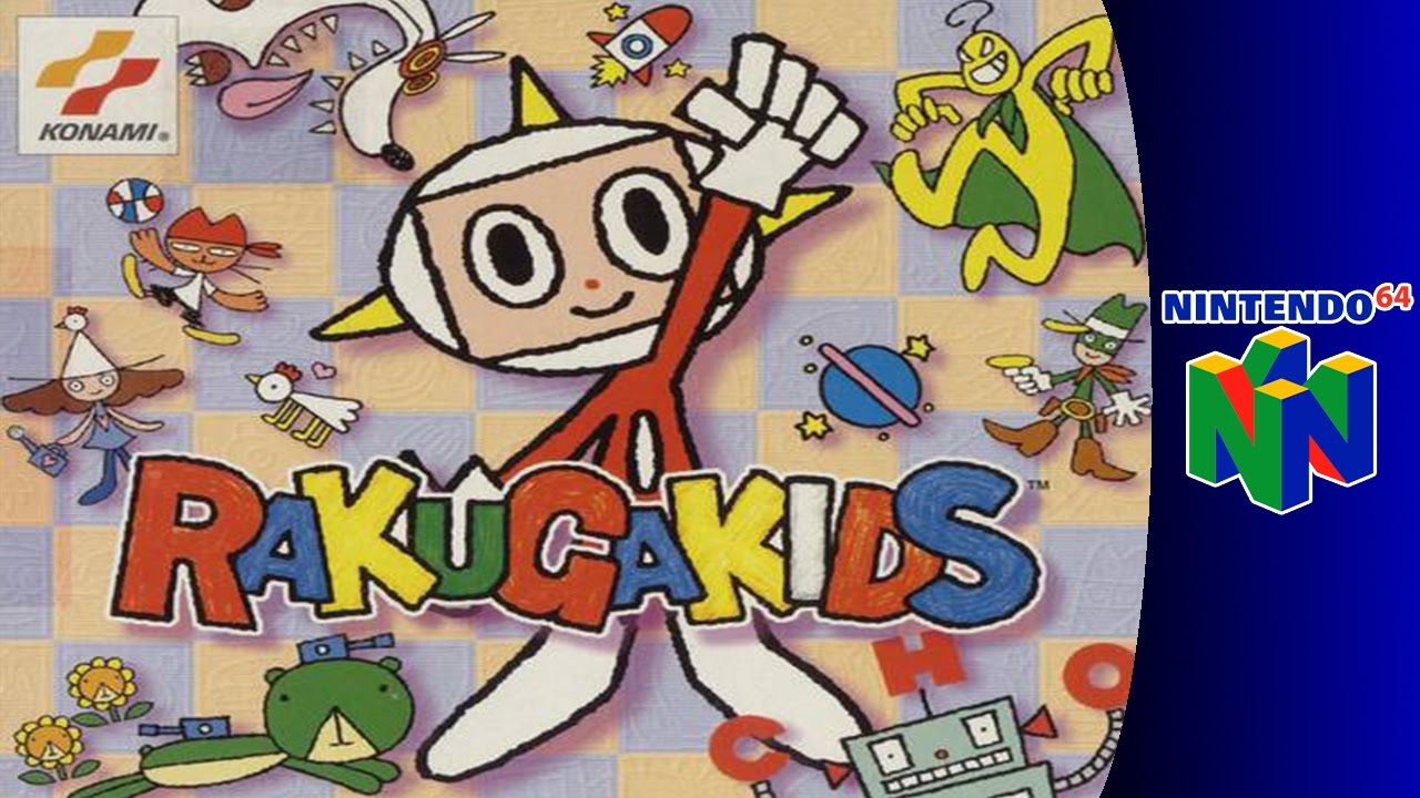 Nintendo 64 Longplay: Rakugakids