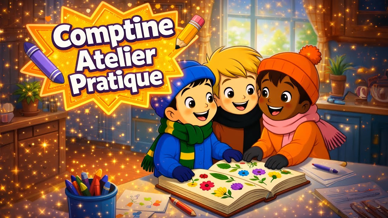 Mon Joli Herbier 🌿 Tuto Facile pour Enfants (Activité Nature & Éveil)