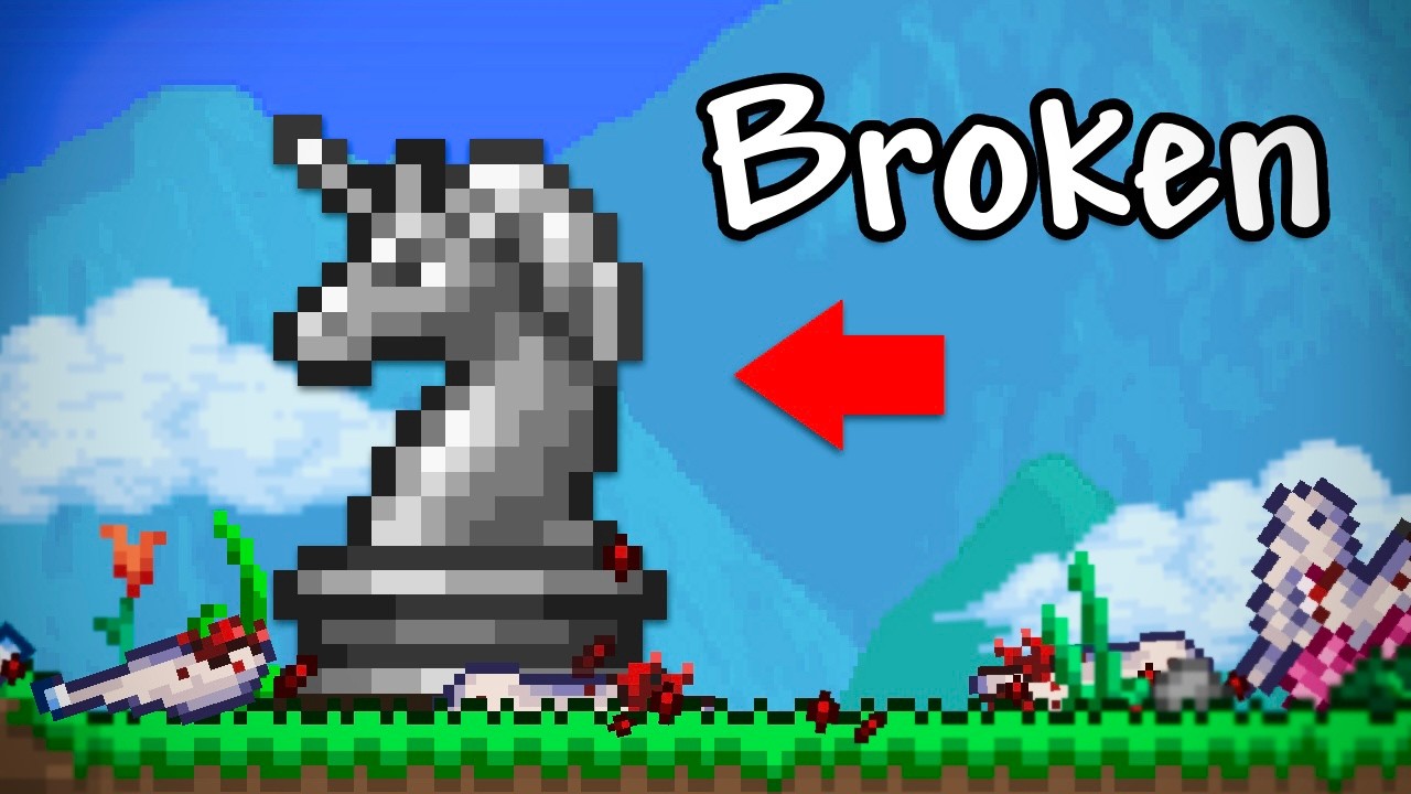 How a Hardmode Statue breaks pre-hardmode. PTL#2