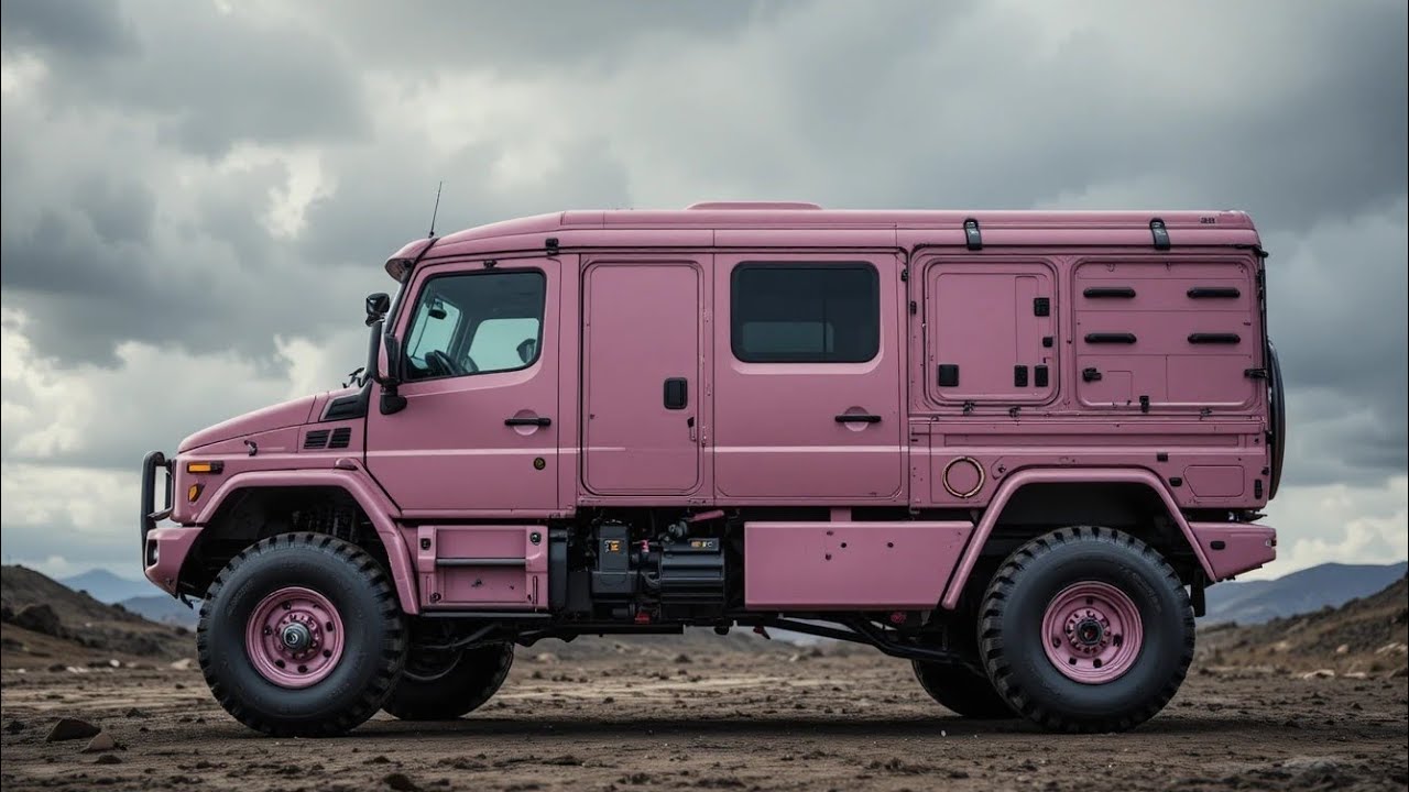 2026 Mercedes Unimog PINK Edition 😱 | You Won’t Believe This Extreme Luxury Truck Exists