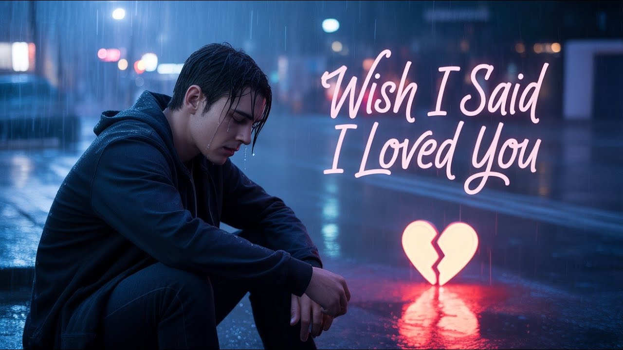 Wish I Said I Loved You 💔 | Emotional English Song | Heartbreak Story | Viral Sad Song 2025