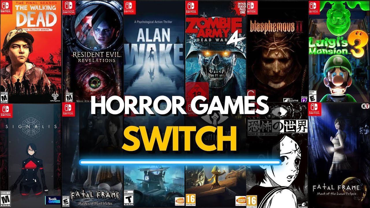 TOP 50 Best HORROR Games on Nintendo Switch (2025)