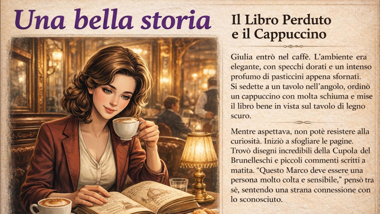 Learn Italian with a Simple Story (A1-A2) 💬 | Italian Audio for Beginners | italian minute
