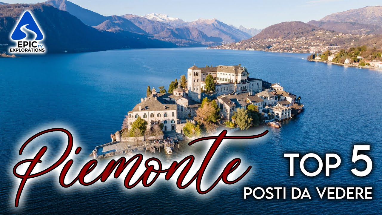 Piemonte: : Top 5 Città e Luoghi da Visitare | 4K Guida di Viaggio