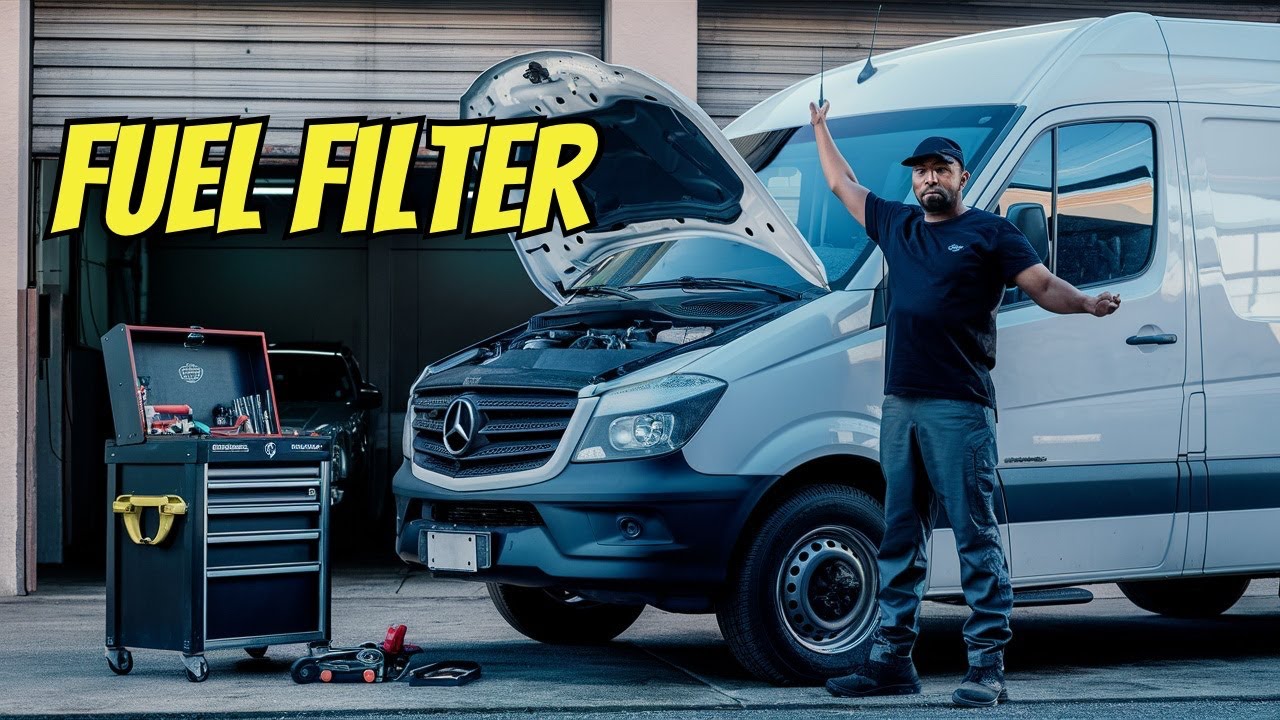 2008 - 2018 Mercedes Sprinter Fuel filter replacement