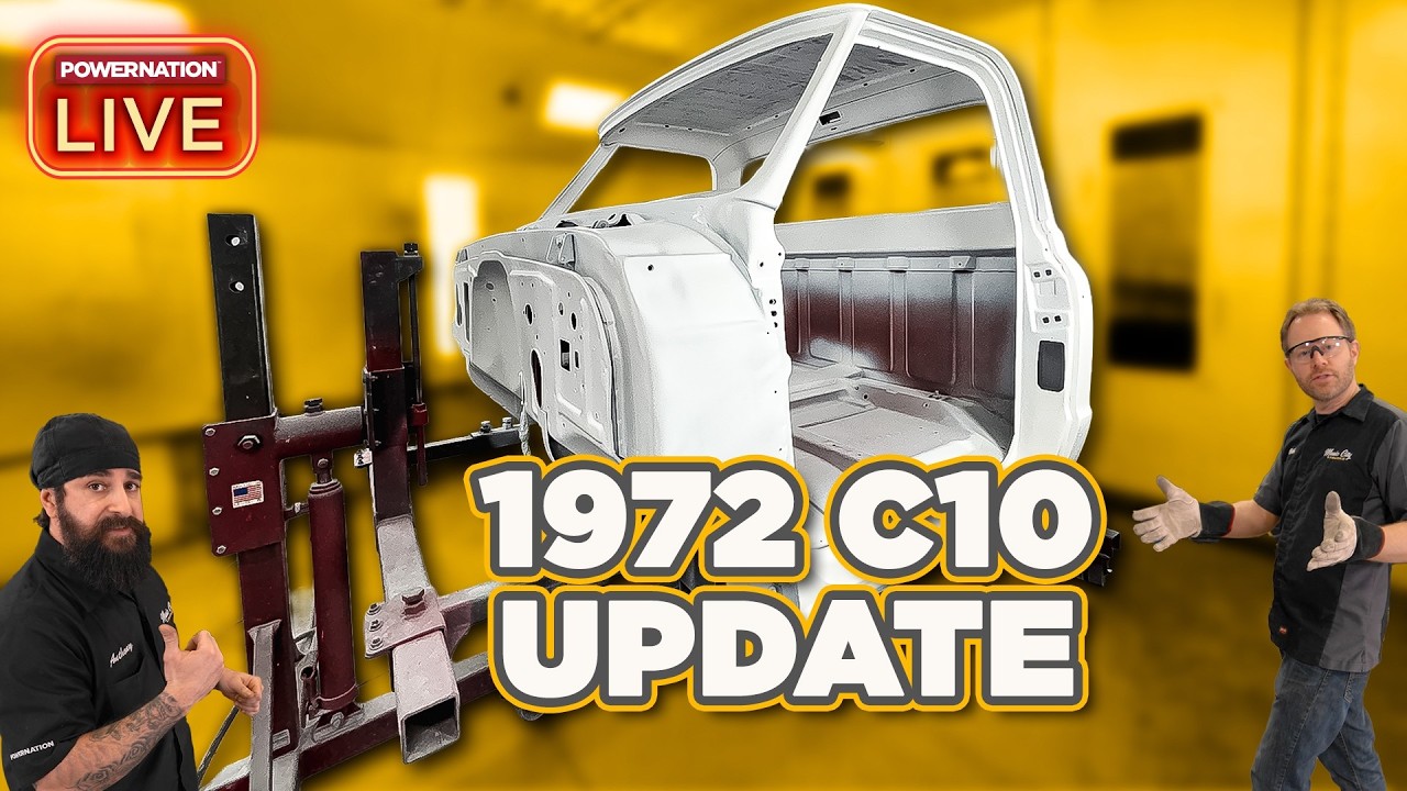 Bare Metal to Boost: C10 Cab + Bed Paint Prep & Supercharger Plans | LIVE