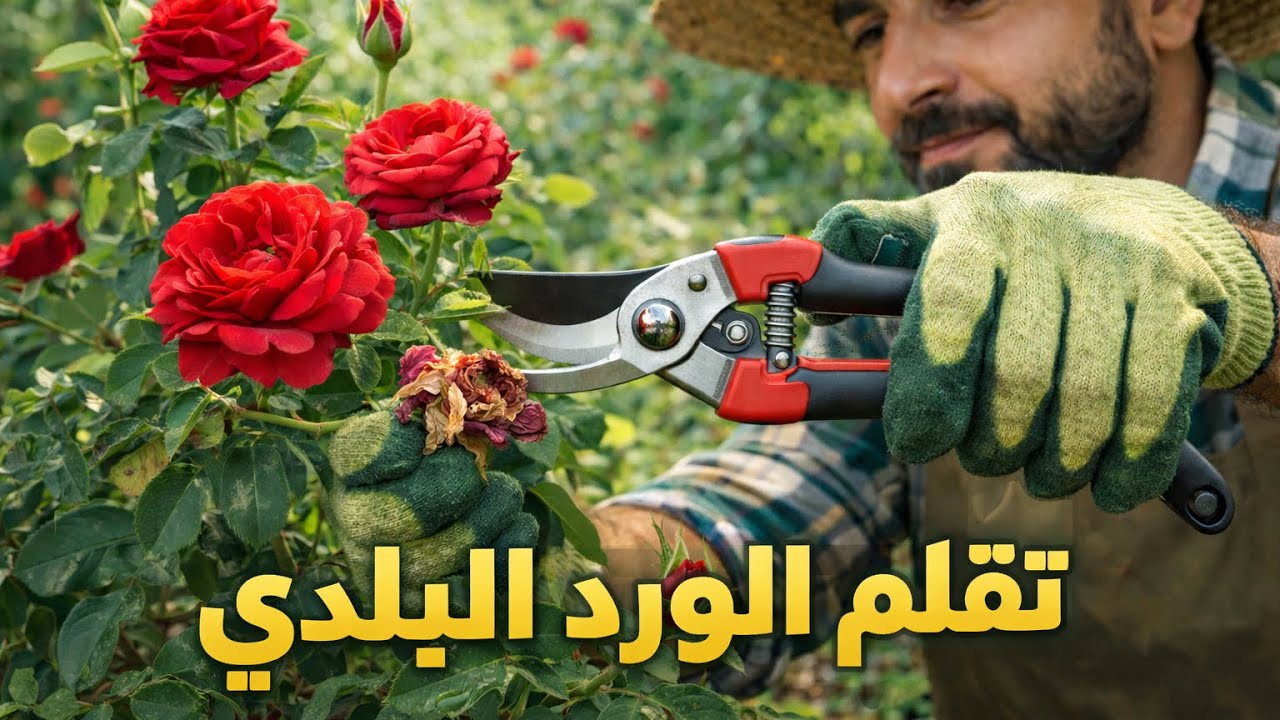“تقليم الورد الجوري: خطوات عملية للحصول على ورد صحي ومزهِر” #مروج_خضراء #اكسبلور #farming #زراعة 