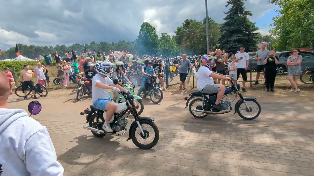 Simson Treffen Netzen Ausfahrt 2024