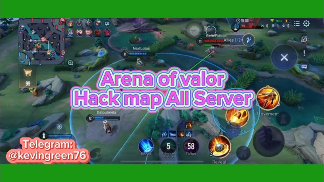 Arena of valor (AOV) - All mod hack map you need to know 