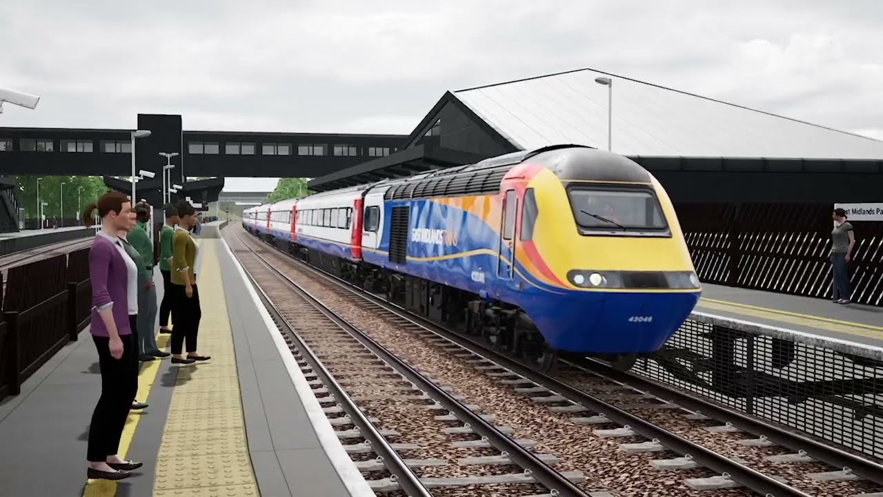 Spotting at East Midland Parkway. (TSW4)