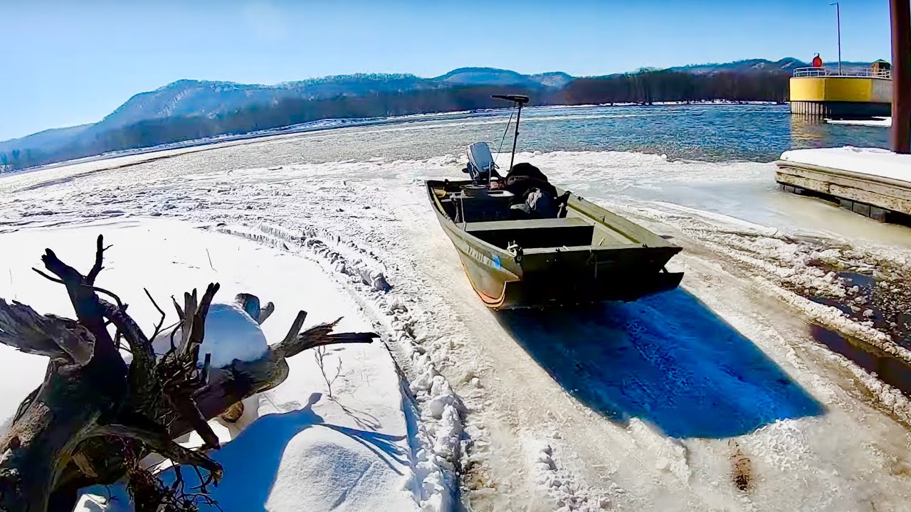 Early Open Water Fishing for Walleye and Sauger on the Mississippi River