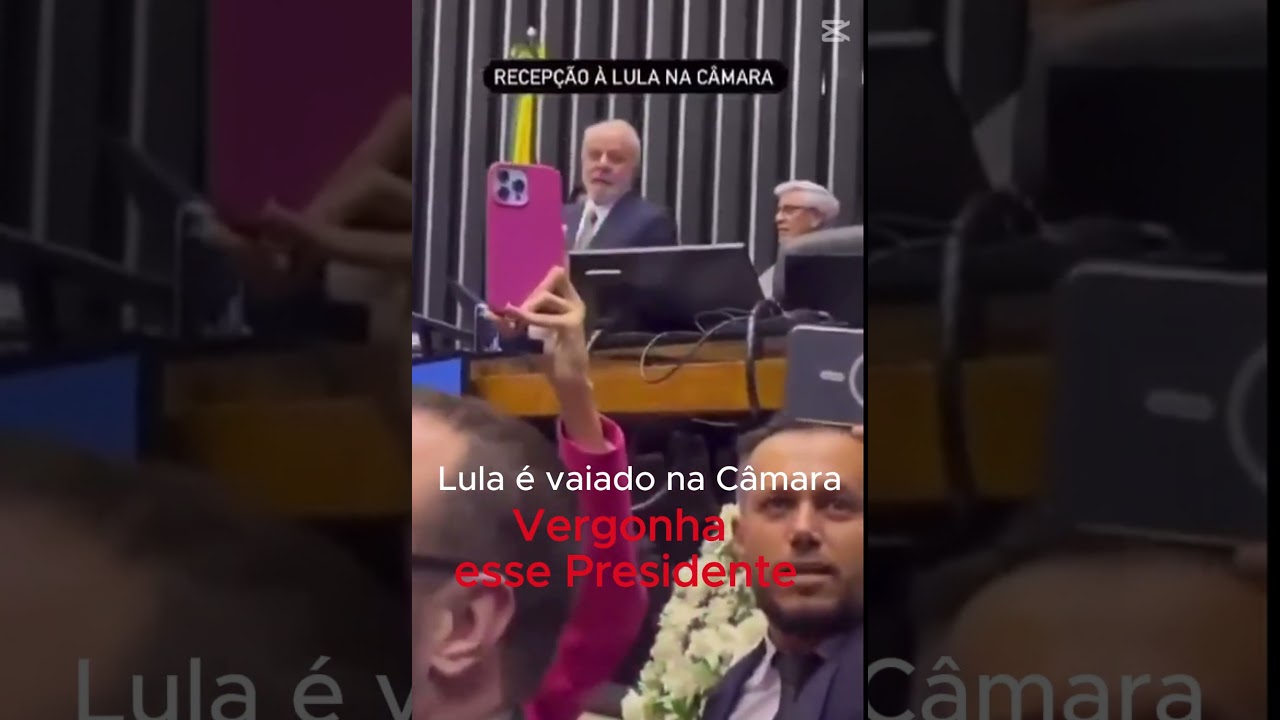 Lula vaiado na C&acirc;mara