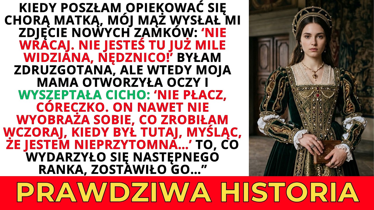 M&oacute;j mąż wymienił zamki: &bdquo;Nie wracaj.&rdquo; Ale nie wiedział, co moja matka zrobiła wcześniej&hellip;