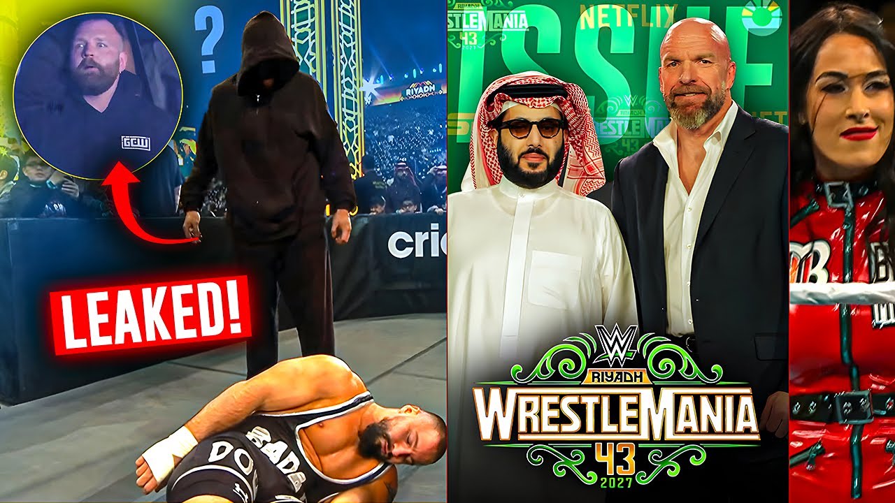 MYSTERY ATTACKER Identity Revealed!? Jon Moxley Or Who? | WrestleMania 43 ISSUE, Brie Bella PLANS