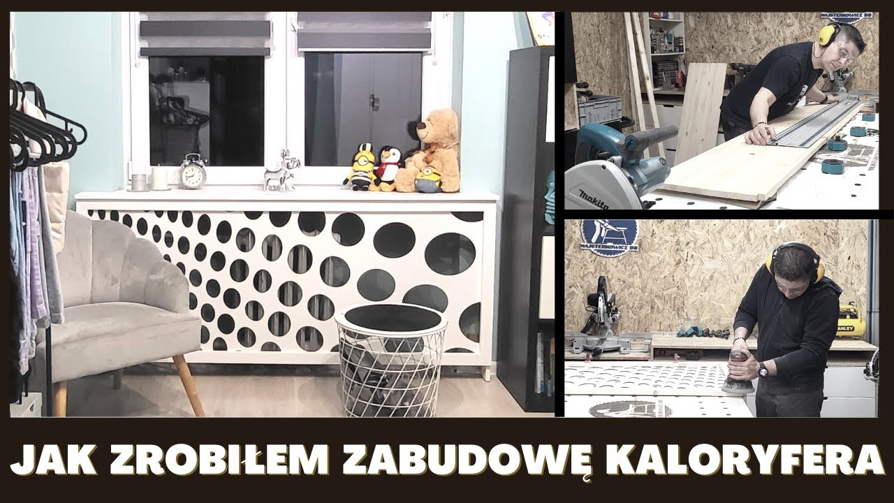 Jak zrobiłem zabudowę kaloryfera do pokoju nastolatki