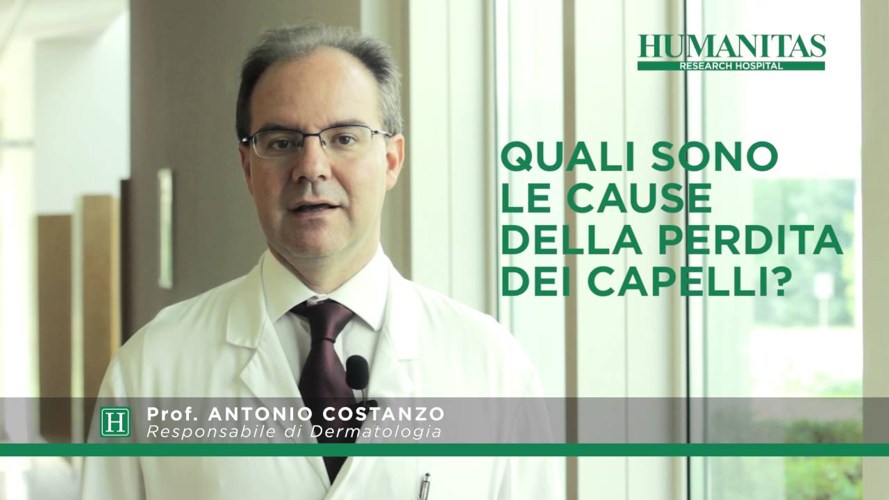 Perdita dei capelli: cause e trattamenti