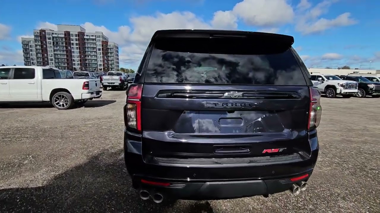 JOSH  -  2023 CHEVROLET TAHOE RST SPORT PERFORMANCE PKG IN DARK ASH METALLIC