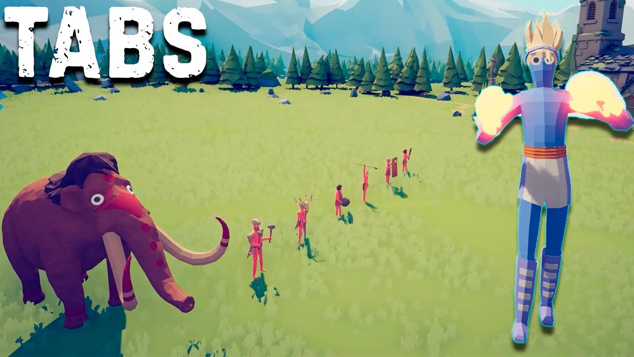 Super boxer против Всех фракция Totally Accurate Battle Simulator эксперименты