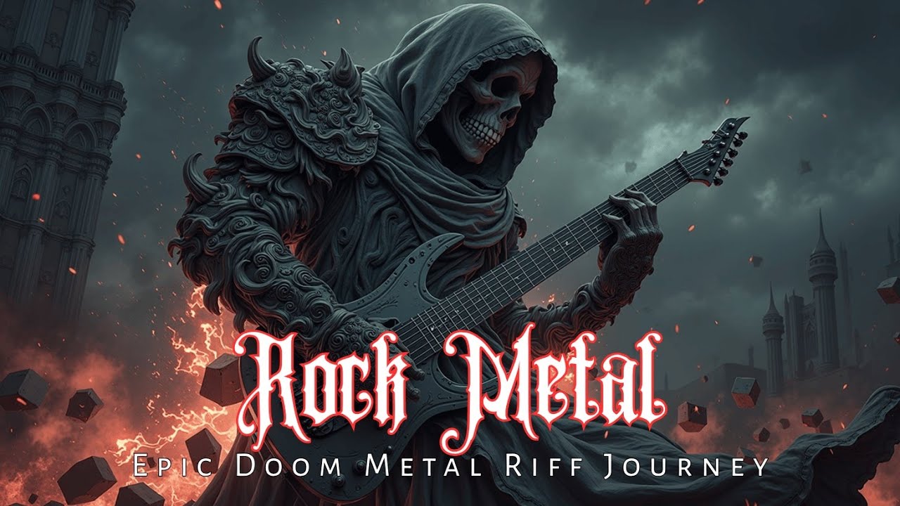 Apocalyptic Shred Guitar Metal - Dark Epic Doom Rock Symphony Unleashed