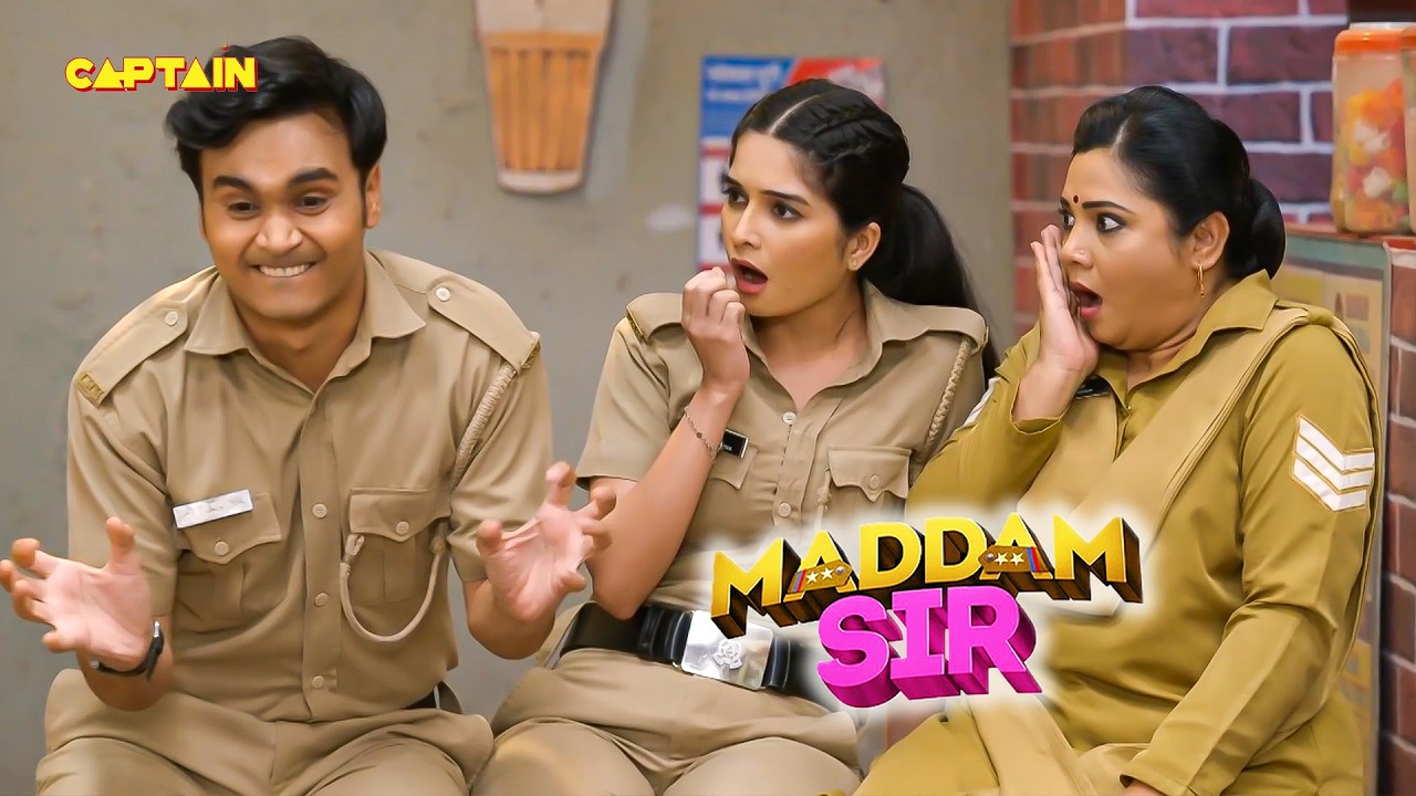 चीता ने किया खून पीने वाली चुड़ैल की एक्टिंग | Maddam Sir Comedy |