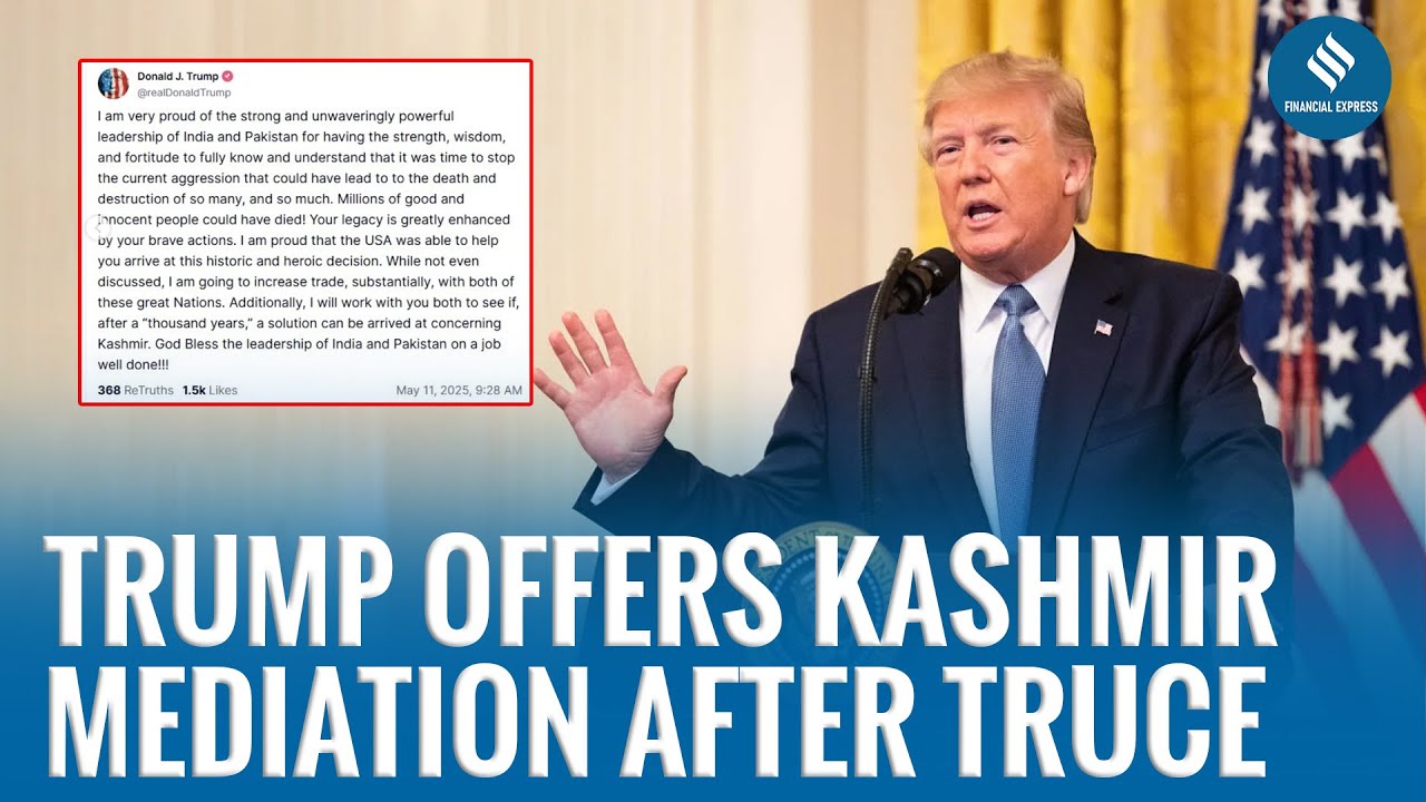 Donald Trump Offers to Mediate Kashmir Dispute as Major Peace Pitch