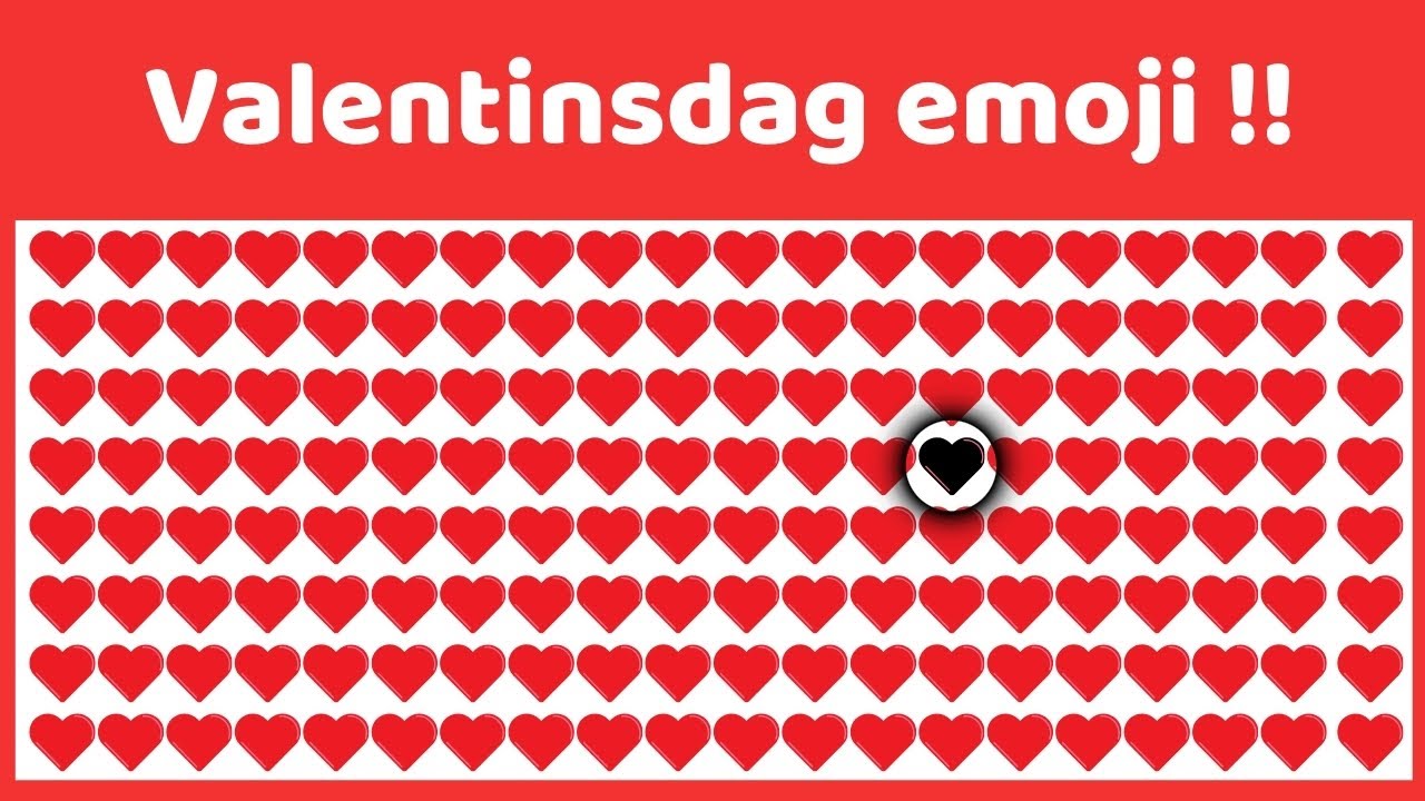 Finn det forskjellige emojien utfordring! 🧐🔎 Morsom utfordring