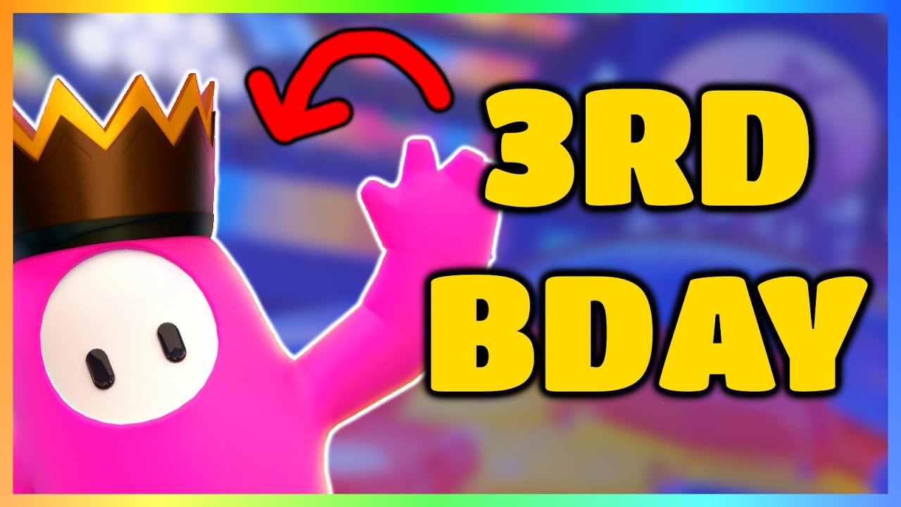 Fall Guys BIRTHDAY Challenge!