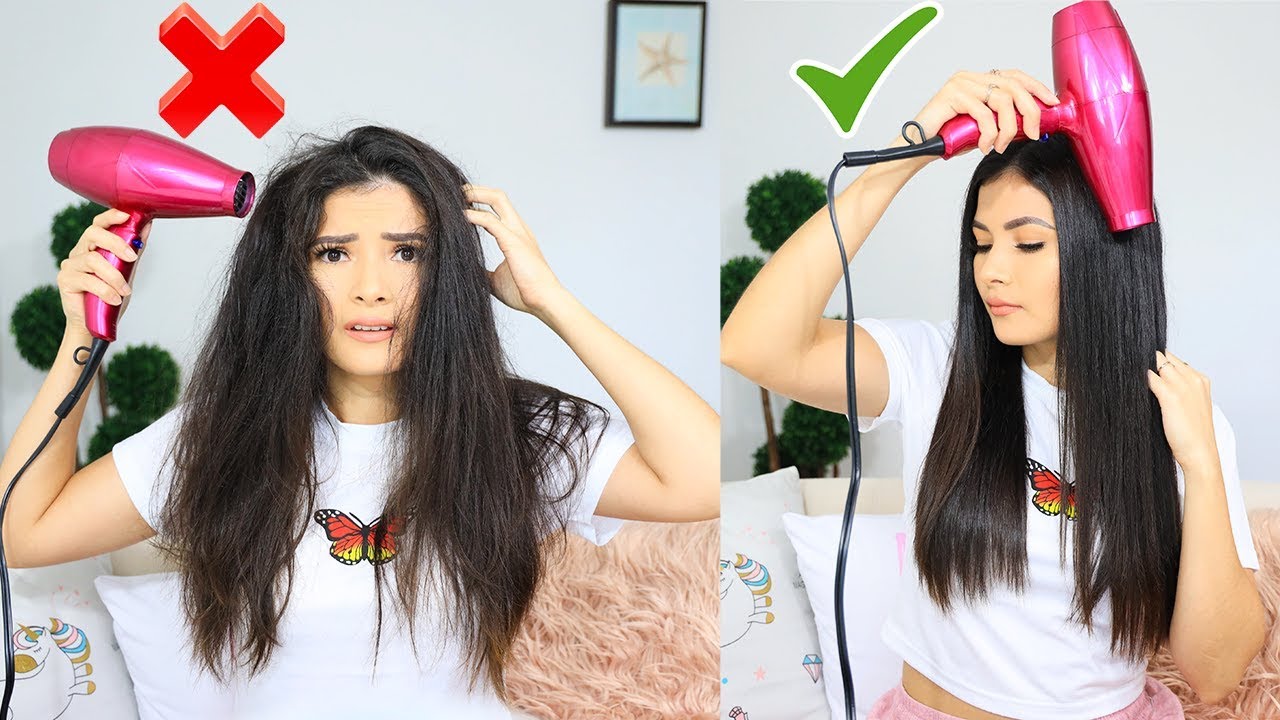 Trucos Para Secarte El Cabello Facil y Rapido Si Eres Floja 🦄 Bessy Dressy