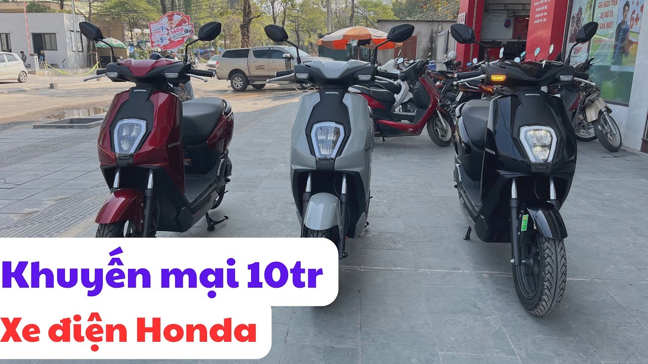 Khuyến mại xe máy điện Honda Icon e. Review xe điện Honda Icon e#icone 