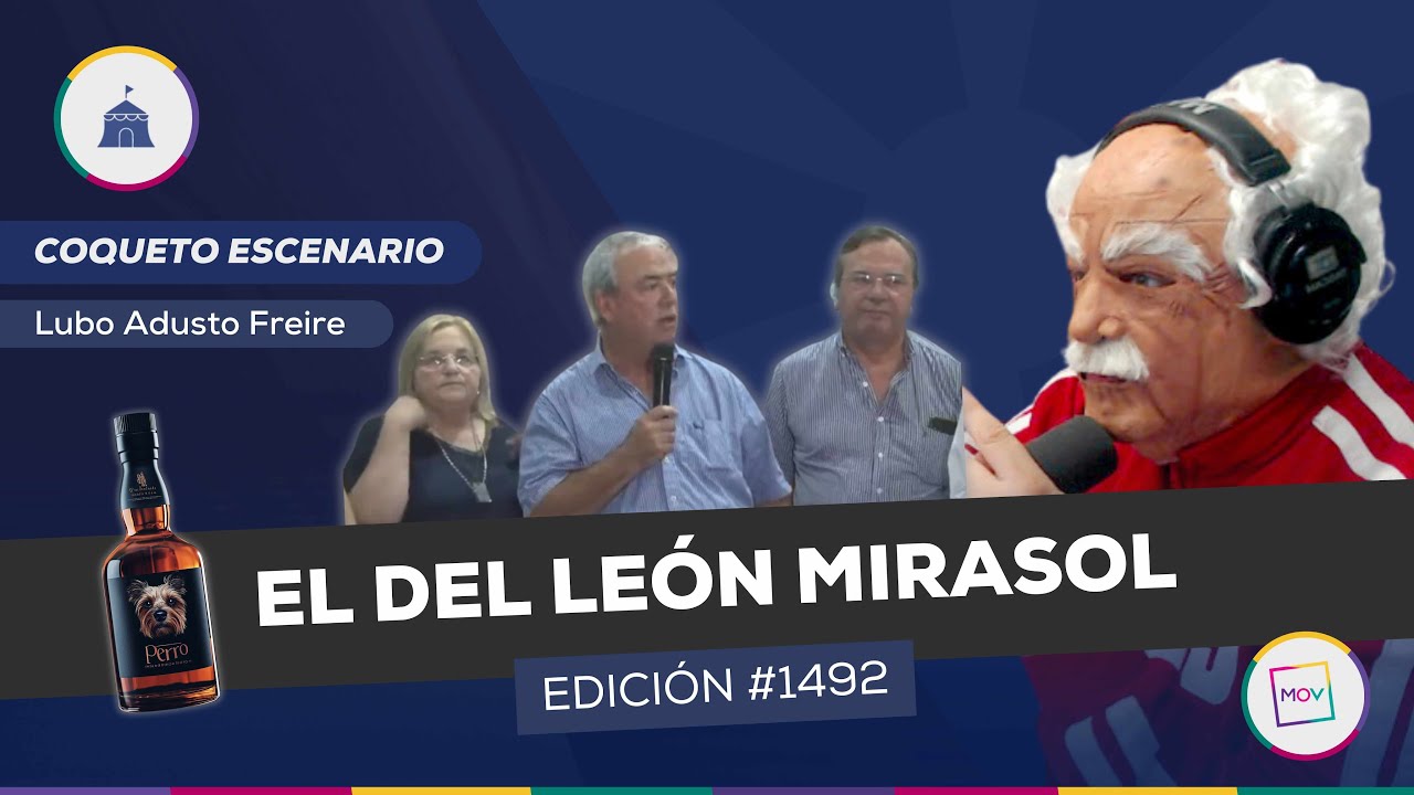 #CoquetoEscenario: El del león mirasol | Lubo Adusto  en #TodoporlaMismaPlata