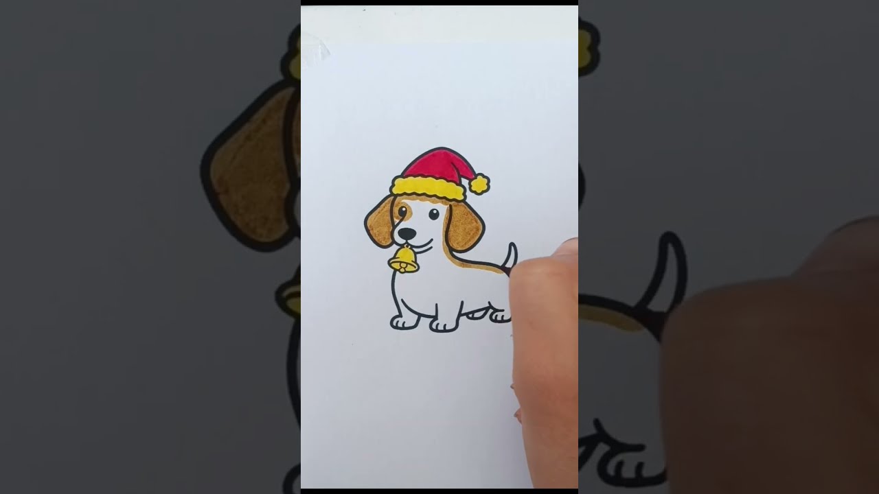 🎄 A Few Cozy Christmas Minutes 🎅 | Relaxing Marker Drawing ASMR ✨