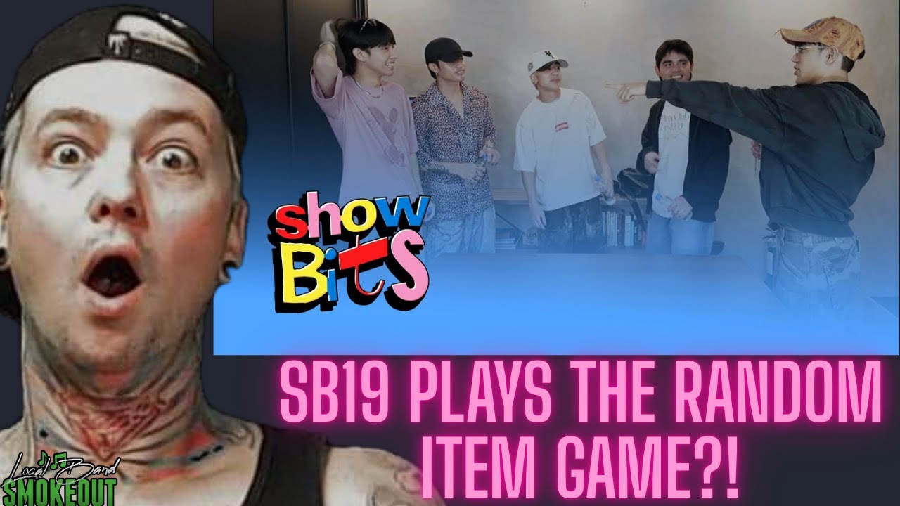SB19 - Bring a Random Item from Home Game ( Reaction ) SHOW BITS