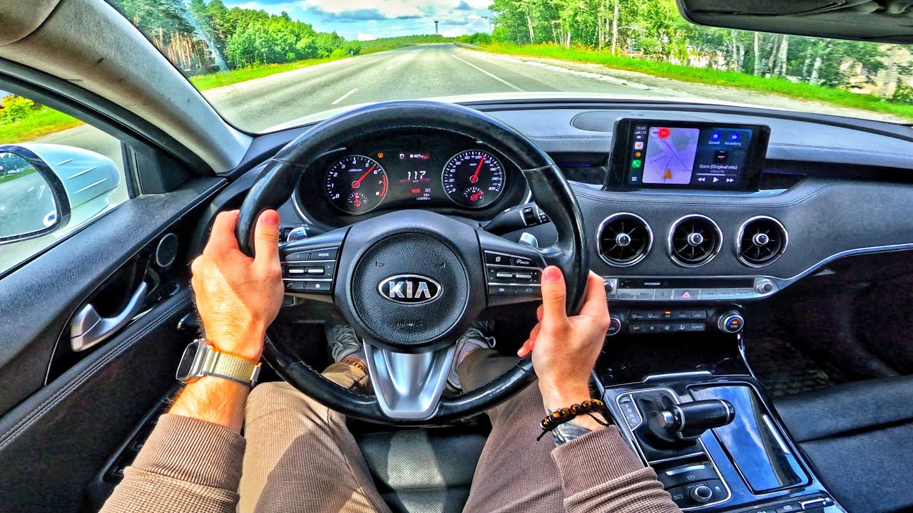 2021 KIA Stinger 2.0 AT - ТЕСТ-ДРАЙВ ОТ ПЕРВОГО ЛИЦА