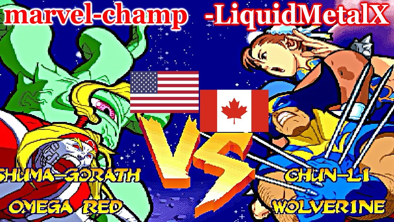 Marvel Super Heroes Vs. Street Fighter - marvel-champ vs -LiquidMetalX FT5