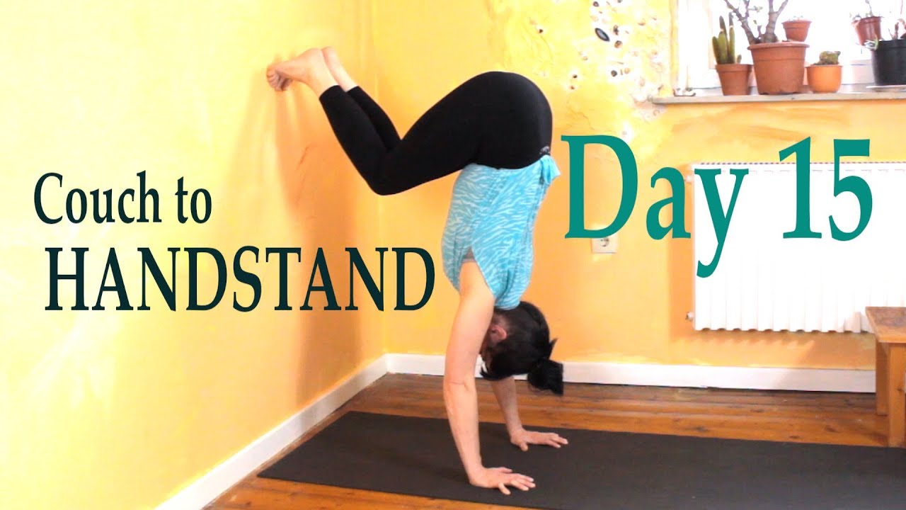 Couch to Handstand | DAY 15 - Halfway handstand | The Art of Handbalancing