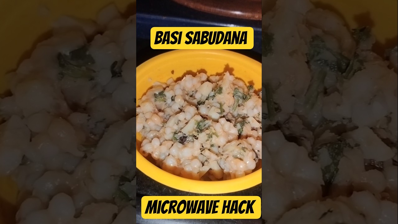 Sabudana Khichdi Microwave Me Kaise Garam Kare 😍 