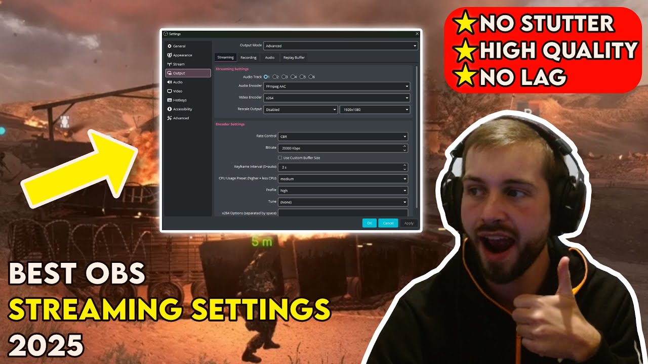 Лучшие настройки OBS для стриминга 1080p 60FPS – обновленное руководство 2026 года