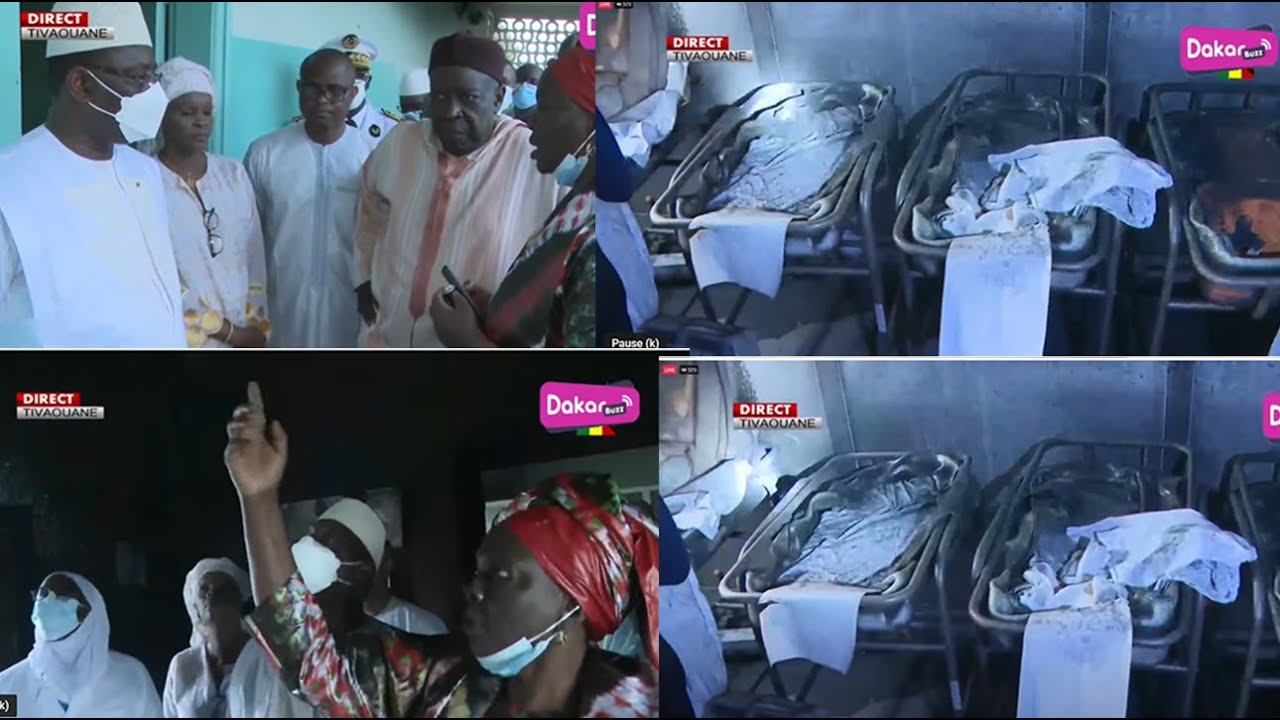 Tivaouane : Macky SALL sur les lieux du drame