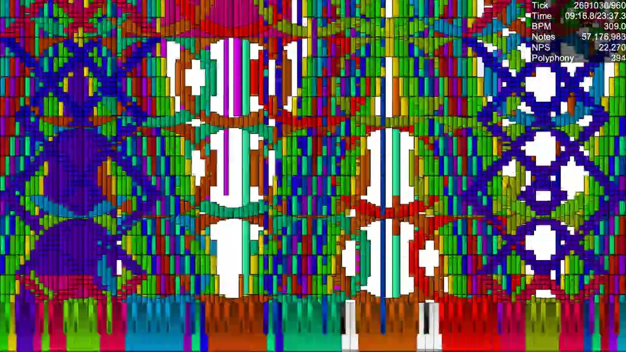 [BLACK MIDI] The Tsar Bomb 2 - Update 8 Revision 2 | 256.38 million notes
