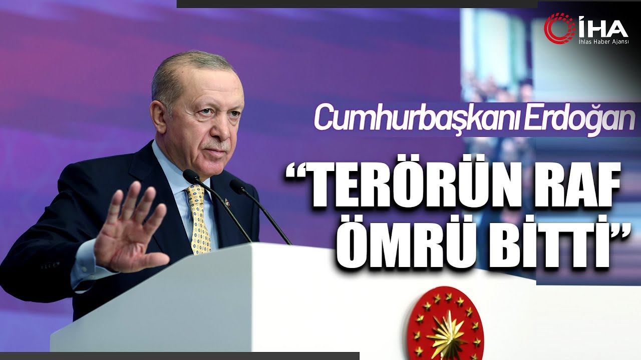 Cumhurbaşkanı Erdoğan, Ödülleri töreninde konuşuyor